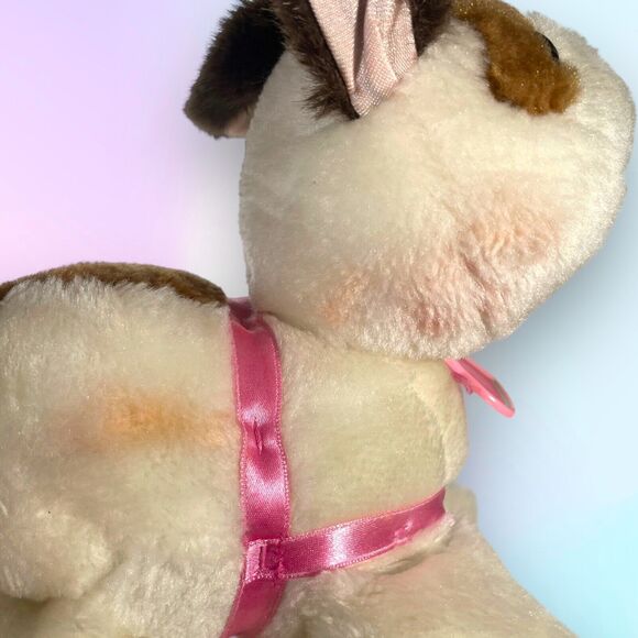 1996 Cap Toys Tuggles the Walking Pup w/ Name tag & Harness Dog Plush - Picture 9 of 16